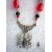 The Black Widow Necklace - Red Version