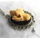 Collier Taxidermie Crâne de Loup, Loup-Garou, Gothique, Skull, Cabinet de Curiosités, Penny Dreadful, Twilight, Game of Thrones