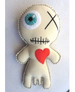 Dipygus Voodoo Doll, Siamese, Freak, Circus, Twins, Conjoined, Monster, Voodoo Doll, Mummy, Valentine, Freakshow, Halloween