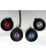 Vinyl Necklace - Rockabilly, Rock n'roll, retro, vintage, music, vintage, LP, grunge, disc