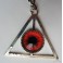 Esoteric All-seeing Eye Providence Keychain, Triangle, Taxidermy, Pyramid, Witch, Wiccan, Occult, Witchcraft, Magic, Keyring