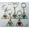 Esoteric All-seeing Eye Providence Keychain, Triangle, Taxidermy, Pyramid, Witch, Wiccan, Occult, Witchcraft, Magic, Keyring