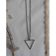 Occult Symbol Water Element inverted Triangle Necklace, Esoteric, Magic, Alchemy, Pagan, Gothic, Wiccan, Witch, Boho, Grunge