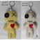 Fetish Voodoo Doll Keychain, Healing, Witchcraft, Magic, Goth, Occult, Vodun, Gri-gri, Dagyde, Chakra