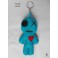 Fetish Voodoo Doll Keychain, Healing, Witchcraft, Magic, Goth, Occult, Vodun, Gri-gri, Dagyde, Chakra