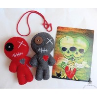 Voodoo Dolls Couple Mojo Ritual love Dagyde Ex Separation Spell Kit, Marriage, Valentine's Day, Wedding, Divorce, Sex 