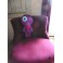 Large Decorative Purple Velvet Plush Voodoo Mummy Doll, Poppet, Cushion, Couple, Love, Zombie, Valentine, Wedding