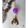 Purple Mauve Gothic Bat Bookmark, Cottagecore, Vampire, Bathory, Dracula, Book, Gift, Literature, Christmas, Magic