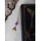 Petit Marque-page Cottagecore Chauve-souris doré Mauve, Bat, Livre, Signet Gothique, Cadeau, Littérature, Violet, Goblincore