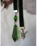 Elven The Green Fairy Bookmark, Book, Goblincore Gift, Literature, Magic