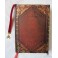Bathory Marque-page Gothique Velours rouge Pentacle Chauve-souris, Dracula, Bat, Livre, Signet, littéraire