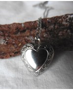 Collier Près de mon Coeur Locket Médaillon victorien, Dark mori, Academia, Mariage, Souvenir, Valentin, Fiançailles, Cottagecore