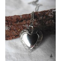 Collier Près de mon Coeur Locket Médaillon victorien, Dark mori, Academia, Mariage, Souvenir, Valentin, Fiançailles, Cottagecore