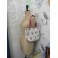 Sac Enfant Chouette Hibou Petit Cabas Shopping Blanc Pois Rose Pastel Printemps été, Sac épaule, sac à main, Tote bag