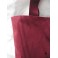 Faded Crimson Burgundy Corduroy Velvet Women Shopping Bag, Tote Bag, Shoulder bag, Handbag