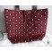 Sac Cabas Shopping Art Déco Palmettes Rouge, Sac épaule, sac à main, Tote bag