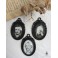 Cottagecore Victorian Portrait writer Necklace Edgar Poe, Victor Hugo, Le Fanu, Vampire, Literary, Dark Academia, Gothic