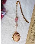 Elven Elf Queen Pink Bookmark, Fairy, Book, Bookmark, Cottagecore, Literary Gift, Fantasy Literature