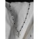 Sacré Collier perlé noir ras de cou Mini Croix argenté, bohème, Gothique, Sorcière, Gipsy, Cadeau catholique, Saint, Chrétien
