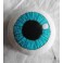 Porte-Aiguilles Pique-aiguille Oeil Bleu Globe oculaire, Ophtalmologiste, Anatomie, Coussin Gothique, Cadeau couture