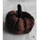 Cottagecore Brown Velvet Pumpkin Needle Pin cushion, Ornament, Sewing Gift, Cinderella