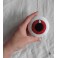 Red Eye Needle Pin cushion, Needle holder, sewing gift, Eyeball, Anatomy, Gothic cushion