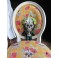 La Calaca Red Calavera Art Doll, Catrina, Day of the Dead, Skull, Skeleton, Voodoo, Santeria, Santa Muerte