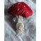 Broche Amanite Rouge Velours, Champignon, Nature, Mori girl, Forêt, Sorcière, Fungi, Fongus, Automne, Hiver