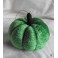 Green Velvet Pumpkin ornament, Cottagecore decoration, mini cushion, tree ornament, car ornament, Pincushion, Cinderella