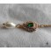 Green Emerald Pearl drop Renaissance Necklace, Tudor, Queen, medieval, Cottagecore, Dark Academia, Victorian, Gothic, historical