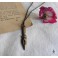 Cottagecore Collier Plume d'encre Stylo Vintage Bronze, Victorien, Cadeau Littéraire, Dark Academia, Steampunk, Gothique