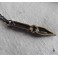 Cottagecore Collier Plume d'encre Stylo Vintage Bronze, Victorien, Cadeau Littéraire, Dark Academia, Steampunk, Gothique