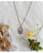 Cottagecore Branch Mushroom Necklace, Green Witch, Mori girl, Mabon, Striga, Autumn, Amanita, Forest, Fungi, Fungus, Botanical