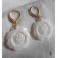 Oceanid Gold-plated spiral Conch Shell Earrings, summer, Sea, Beach, Mermaid, Dark Academia, Sea Goddess