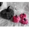 Set of 3 Pink Pumpkins, Fall Decor, Winter Decoration, Cucurbit, Halloween, Cinderella