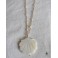 Naissance de Vénus Collier or Coquille de nacre, collier Sirène, Bohême, Mer, Plage, Coquille, Déesse