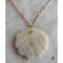 Naissance de Vénus Collier or Coquille de nacre, collier Sirène, Bohême, Mer, Plage, Coquille, Déesse