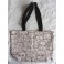 Sac Cabas Shopping Géométrique Visages féminins minimaliste blanc écru, Sac épaule, sac à main, Tote bag