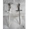Templar Silver Sword Hoop Earrings, Dagger, Gothic, Medieval, Knight, Dark Academia