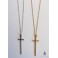 Templar Silver or Gold Sword Necklace, Dagger, Gothic, Medieval, Knight, Dark Academia