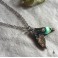 Collier Queue de baleine nacre acier or ou argent, Abalone, Collier Sirène, Collier d'Ormeau, Collier poisson, Collier nacre