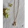 Catherine Howard Gold Flower and Pearl Necklace, Renaissance, Tudor, Queen, Wedding, Cottagecore, Dark Academia