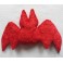 Adopte une chauve-souris rouge Ornement Saint Valentin, Poupée Gothique, Poupée d'art, Créature, Halloween, cadeau gothique