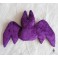 Adopt a Bat Purple Ornament Plush Gothic Doll, Art Doll, Creature, Halloween, Gothic Gift