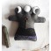 Grey Hecate Art doll Triple Mother Goddess Moon, Spirit doll, Intention, Triad, Magic, Pagan altar