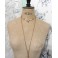 Collier de déclaration médiéval Losange vert et blanc, Ren Faire, Reine Tudor, Dark Academia, Renaissance
