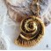 Collier Coquillage Nautile doré, collier été, Bohême, Mer, Plage, Sirène, Coquille, Mermaidcore