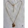 Collier Coquillage Nautile doré, collier été, Bohême, Mer, Plage, Sirène, Coquille, Mermaidcore