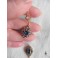 Pompadour, Boucles d'oreilles Baroques Bleu, Reine, Royal